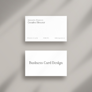Business Card Design